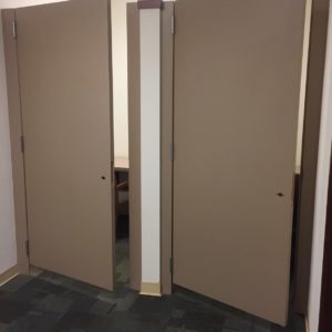 Office Doors & Trim - Before